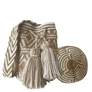 Authentic Mochila Wayuu with Rhinestones Ref: 001507
